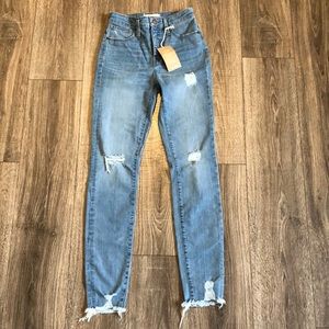 Madewell Tall Curvy High Rise Skinny Jeans